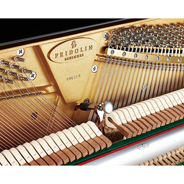 SCHIMMEL FRIDOLIN F 123 Tradition Parlak Maun 123 CM Duvar Piyanosu